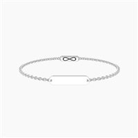 Bracciale Kidult Infinity in Acciaio chirurgico (316L)